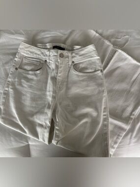 Sincerely Jules High-Rise White Straight Jeans